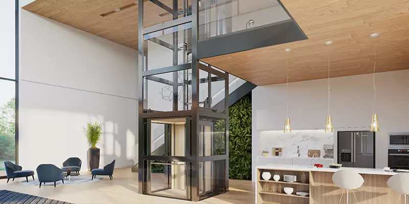 Compact residential lifts